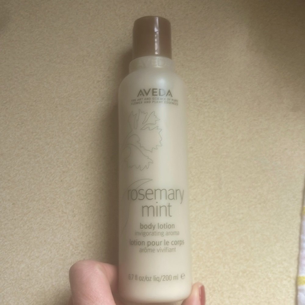 Aveda rosemary mint body lotion